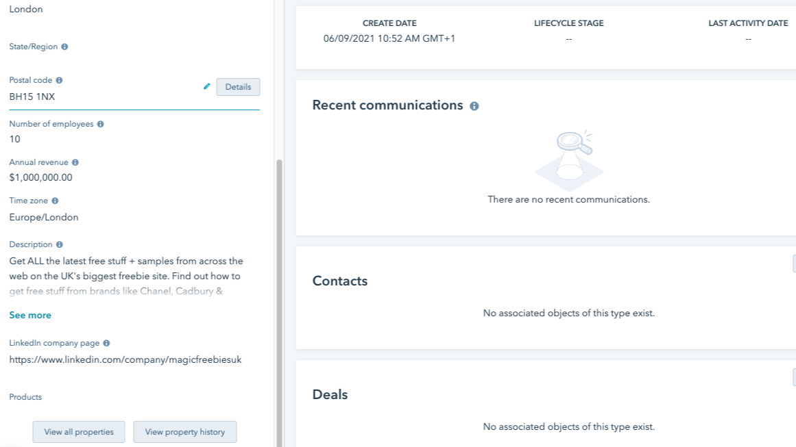 Get SEO data in HubSpot